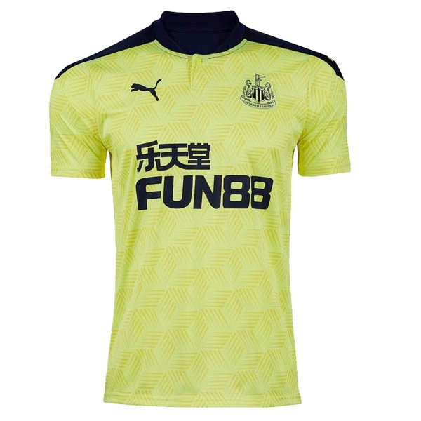 Tailandia Camiseta Newcastle United 2ª 2020/21 Amarillo